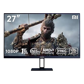 Amazon.com: Xiaomi Gaming Monitor 27in 165Hz 1ms GTG 1920